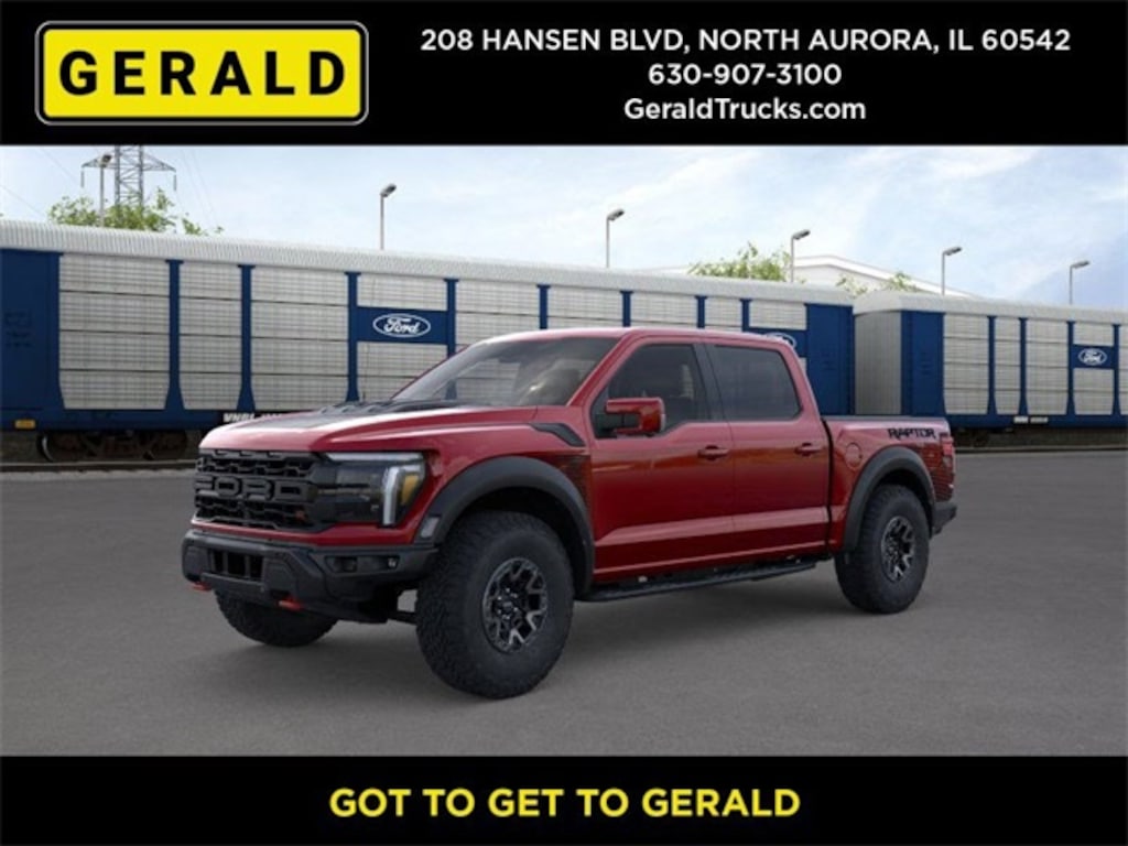 New 2025 Ford F-150 Raptor Truck SuperCrew Cab