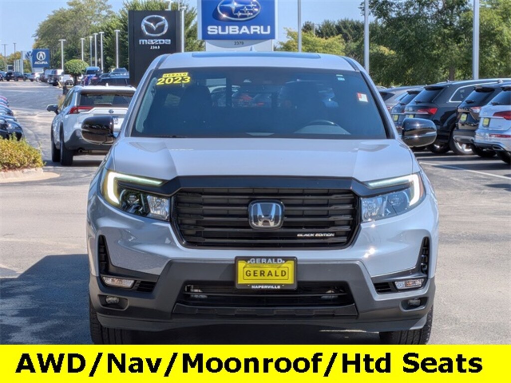 Used 2023 Honda Ridgeline Black Edition Truck Crew Cab