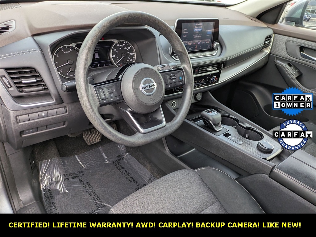 Certified 2021 Nissan Rogue SV with VIN 5N1AT3BB0MC689114 for sale in North Aurora, IL