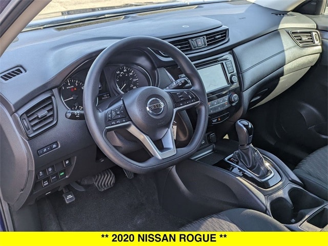 Certified 2020 Nissan Rogue S with VIN 5N1AT2MV5LC798720 for sale in North Aurora, IL