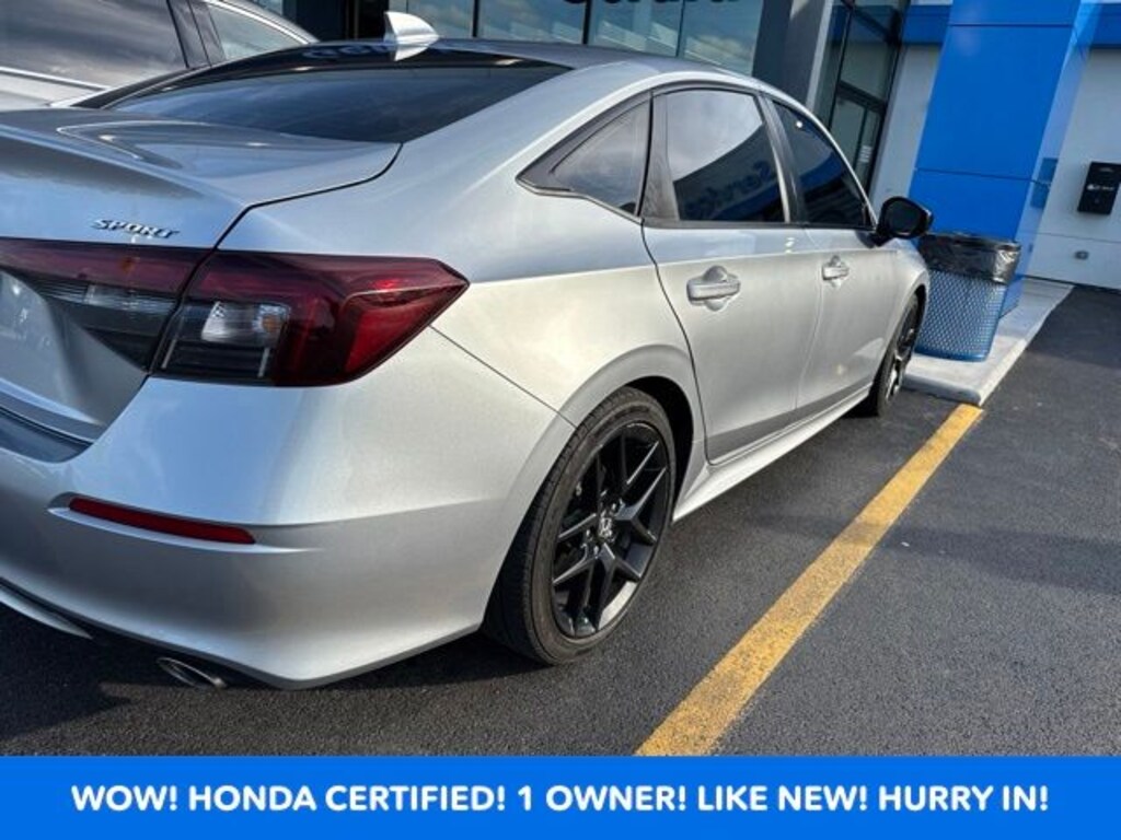 Certified 2025 Honda Civic Sport Sedan