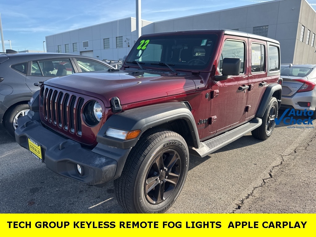 Used 2022 Jeep Wrangler Unlimited Sport SUV