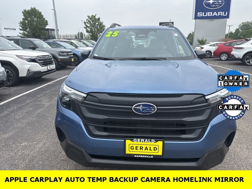 Certified 2025 Subaru Forester Base with VIN JF2SLDAC3SH464728 for sale in North Aurora, IL
