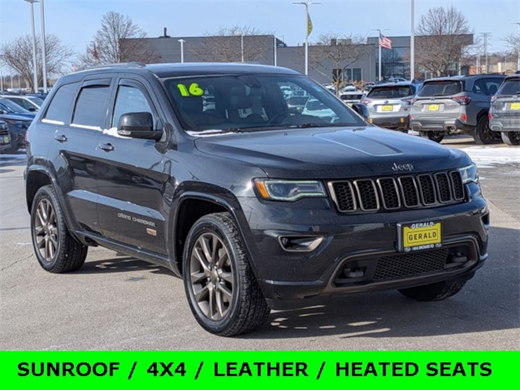 Used 2016 Jeep Grand Cherokee Limited 4x4 SUV