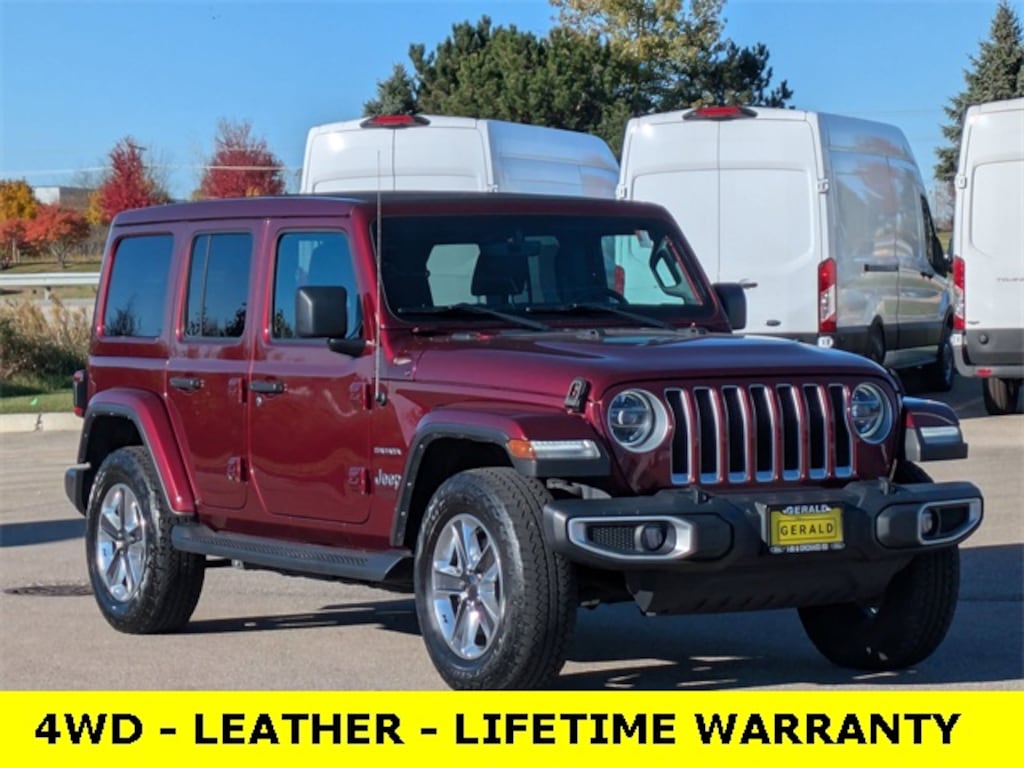 Used 2021 Jeep Wrangler Unlimited Sahara SUV