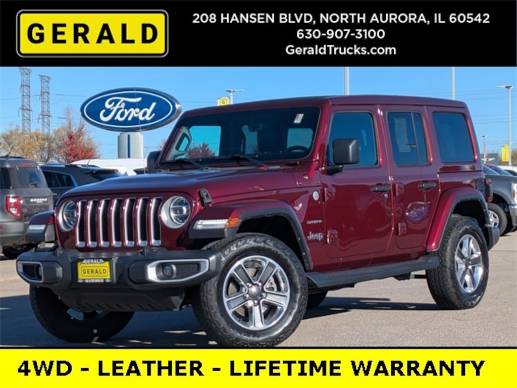 Used 2021 Jeep Wrangler Unlimited Sahara SUV
