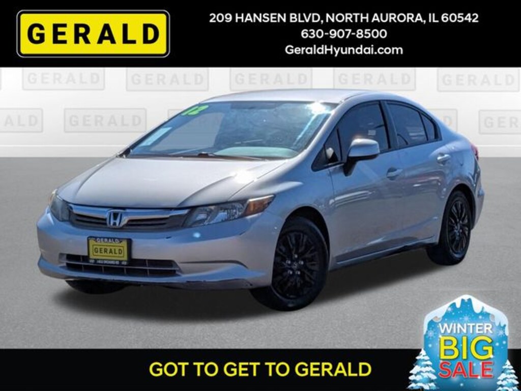 Used 2012 Honda Civic LX Sedan