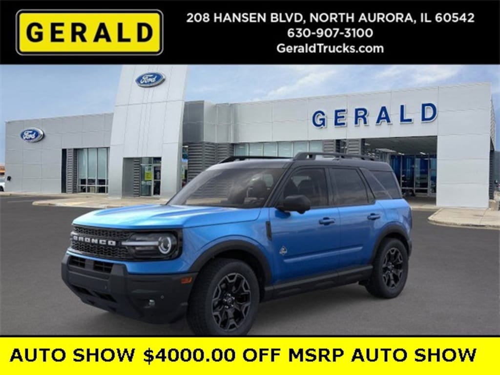 New 2025 Ford Bronco Sport Outer Banks SUV