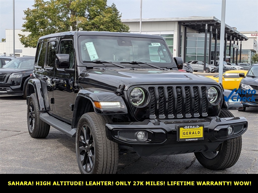 Certified 2021 Jeep Wrangler Unlimited Sahara SUV