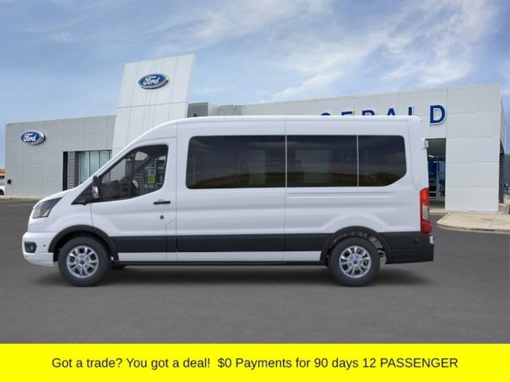 New 2026 Ford Transit-350 Passenger XLT Wagon Medium Roof Van