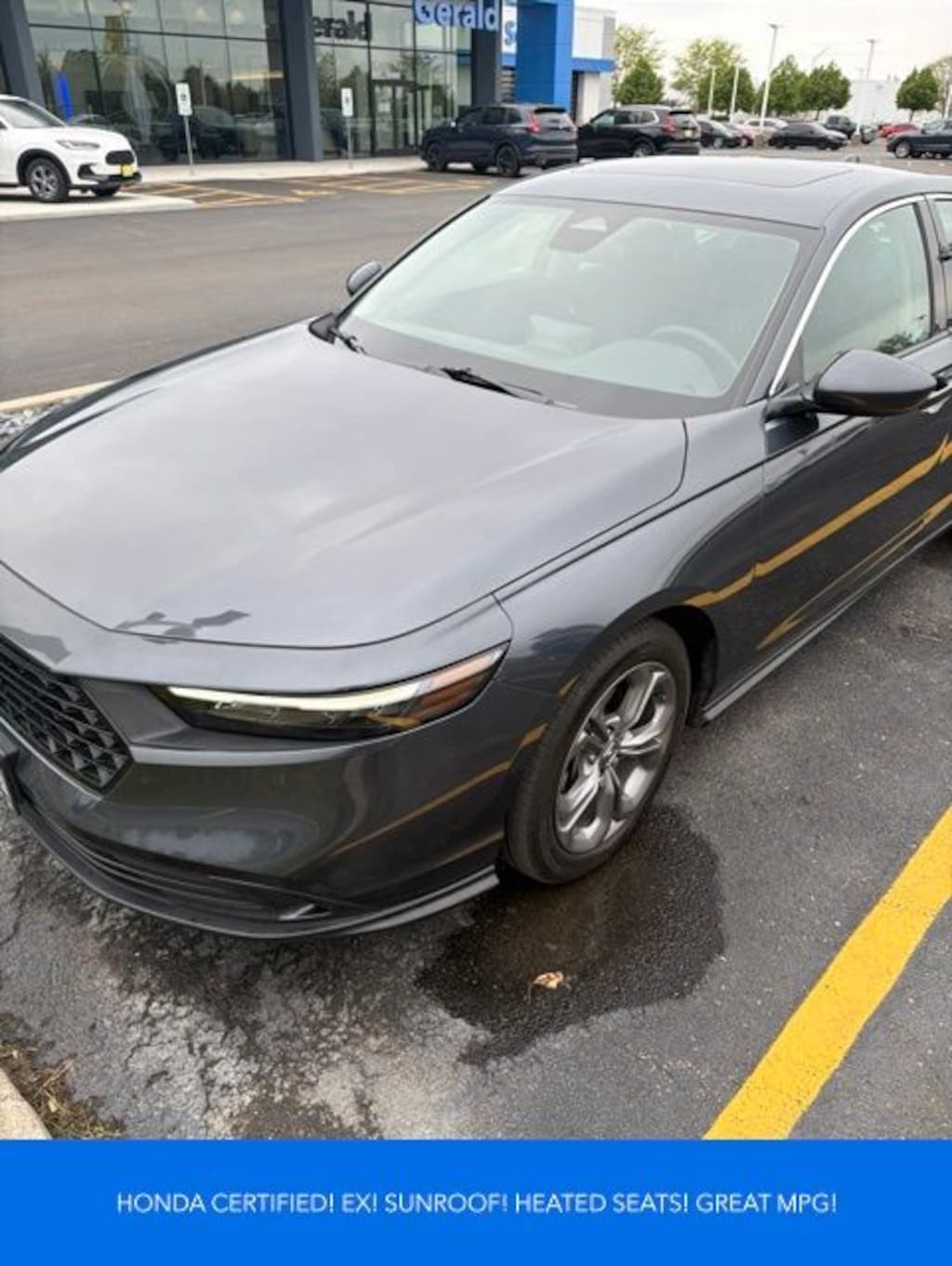 Certified 2023 Honda Accord EX Sedan