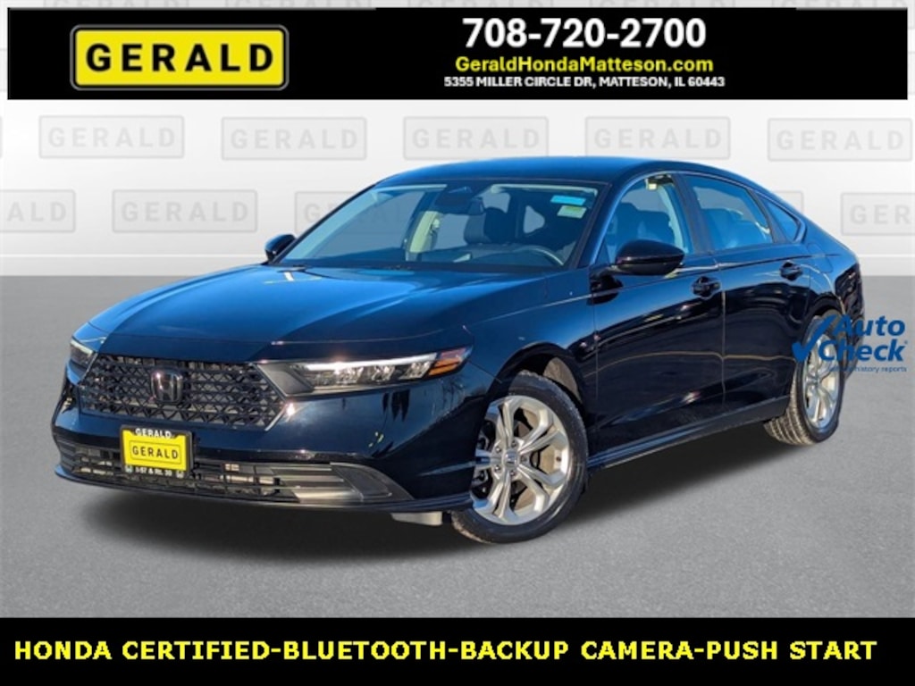 Certified 2023 Honda Accord LX Sedan