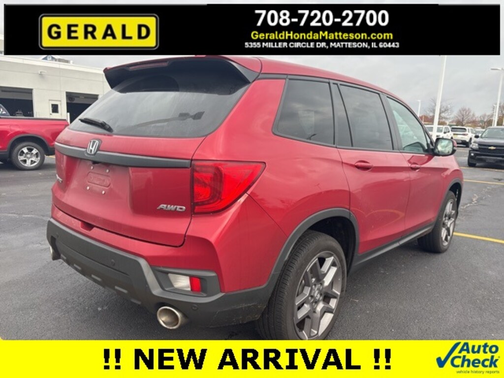 Certified 2023 Honda Passport EX-L SUV