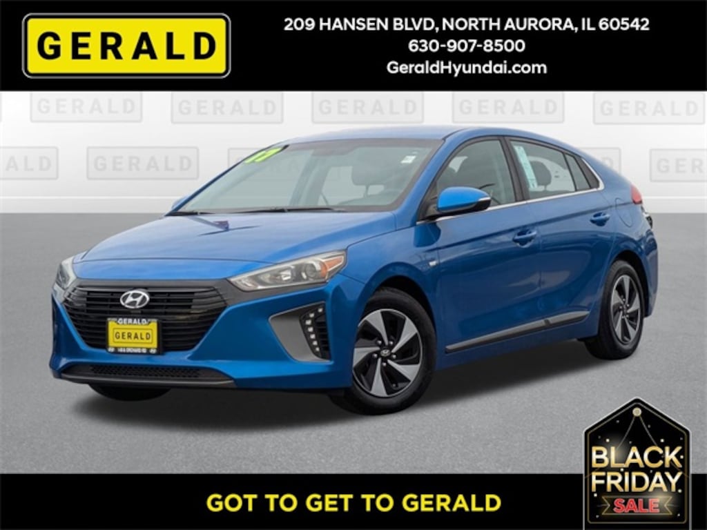 Used 2017 Hyundai Ioniq Hybrid SEL Hatchback