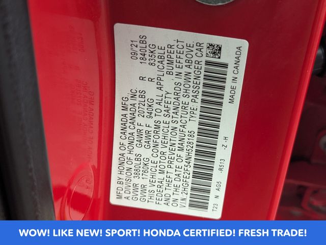 2022 Honda Civic Sport - Photo 26