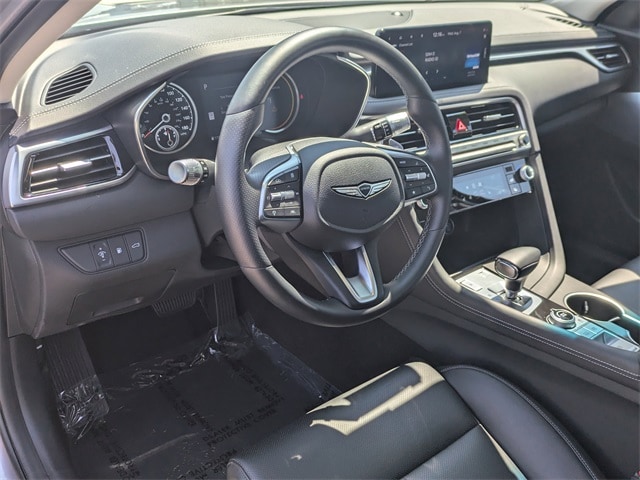 Certified 2024 GENESIS G70 Standard with VIN KMTG34SC0RU140240 for sale in North Aurora, IL