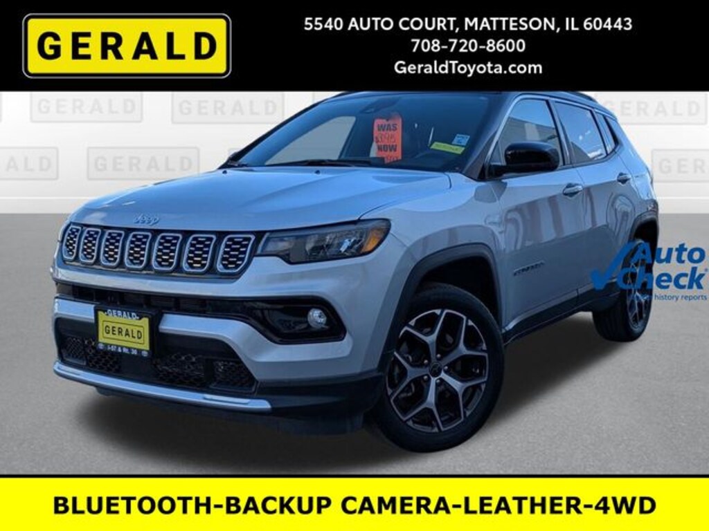 Used 2025 Jeep Compass Limited SUV