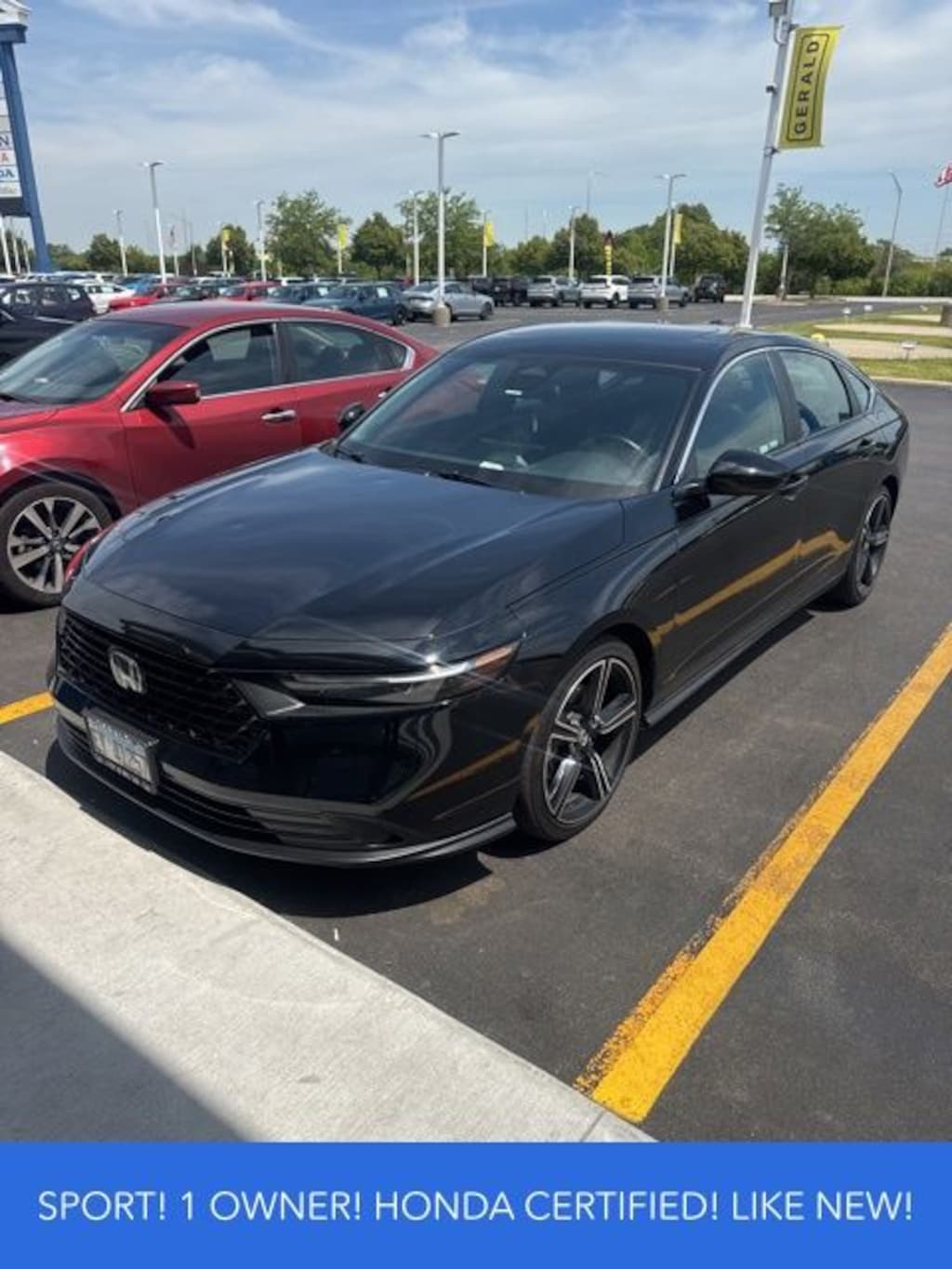 Certified 2025 Honda Accord Hybrid Sport Sedan