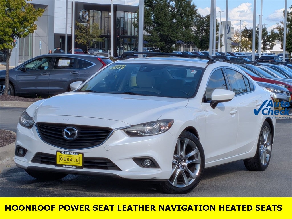 Used 2014 Mazda MAZDA6 i Grand Touring with VIN JM1GJ1W64E1129258 for sale in North Aurora, IL