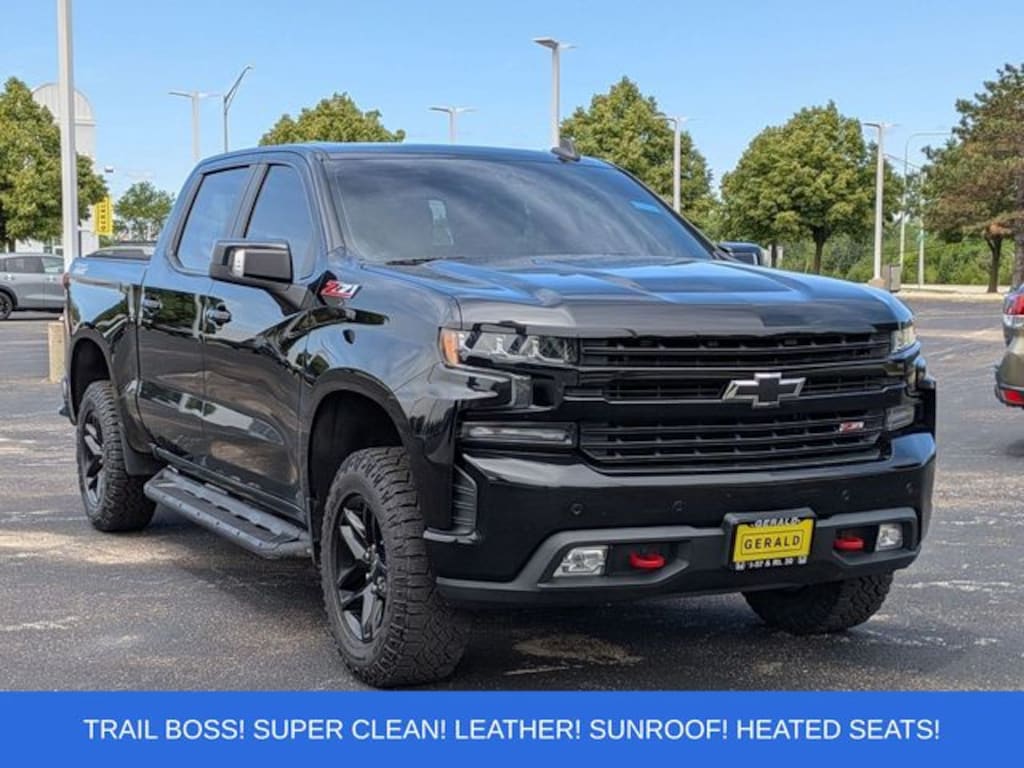 Used 2020 Chevrolet Silverado 1500 LT Trail Boss Truck Crew Cab