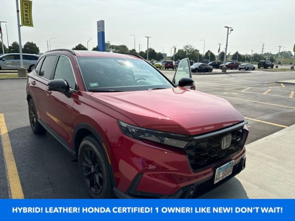 Certified 2024 Honda CR-V Hybrid Sport-L SUV