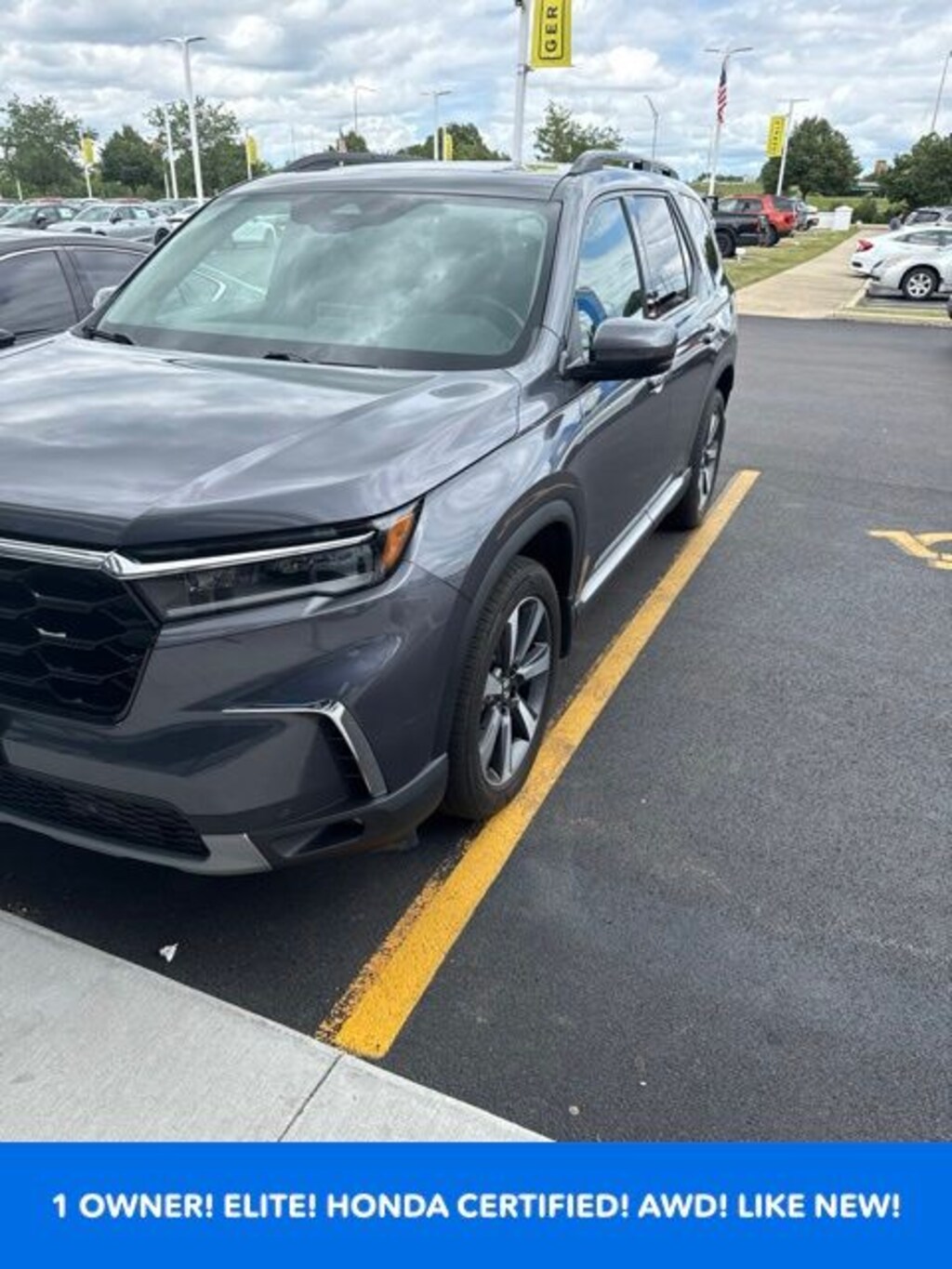 Certified 2024 Honda Pilot Elite SUV