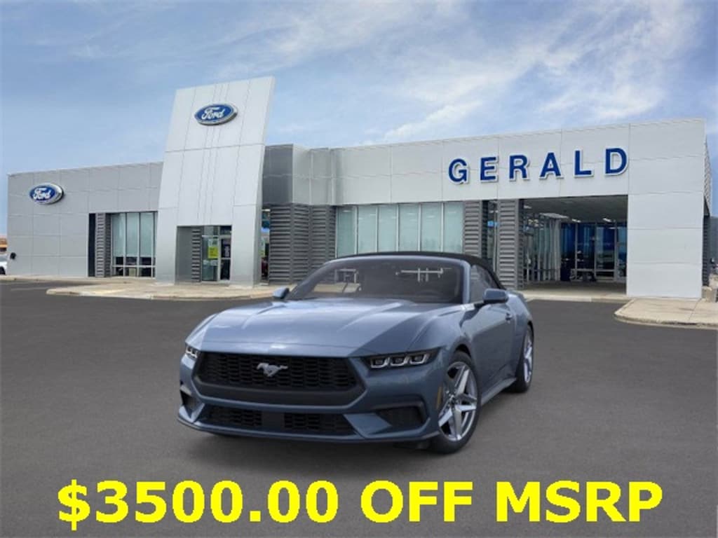 New 2025 Ford Mustang Ecoboost Premium Convertible