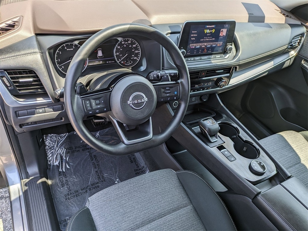 Certified 2022 Nissan Rogue SV with VIN 5N1BT3BB6NC711459 for sale in North Aurora, IL