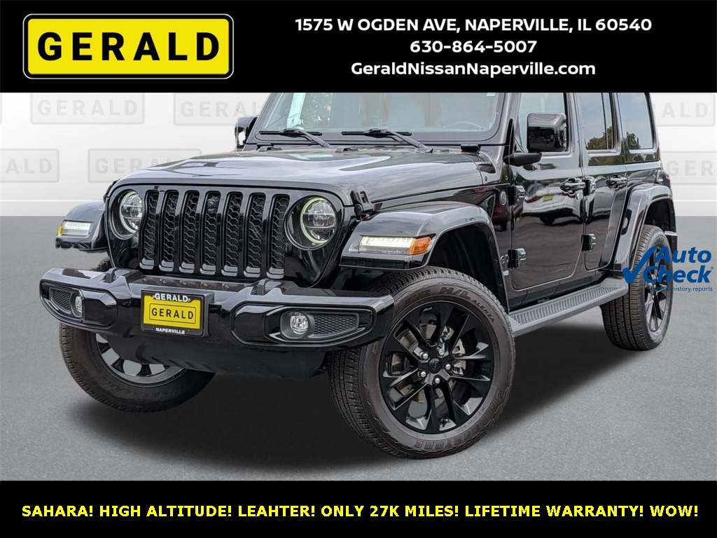 Certified 2021 Jeep Wrangler Unlimited Sahara SUV