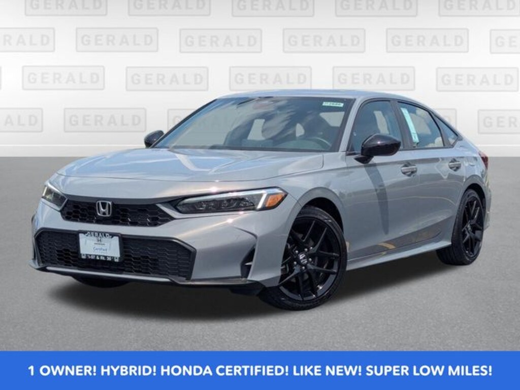 Certified 2026 Honda Civic Hybrid Sport Sedan