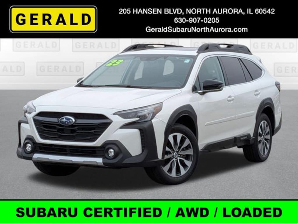 Certified 2023 Subaru Outback Limited SUV