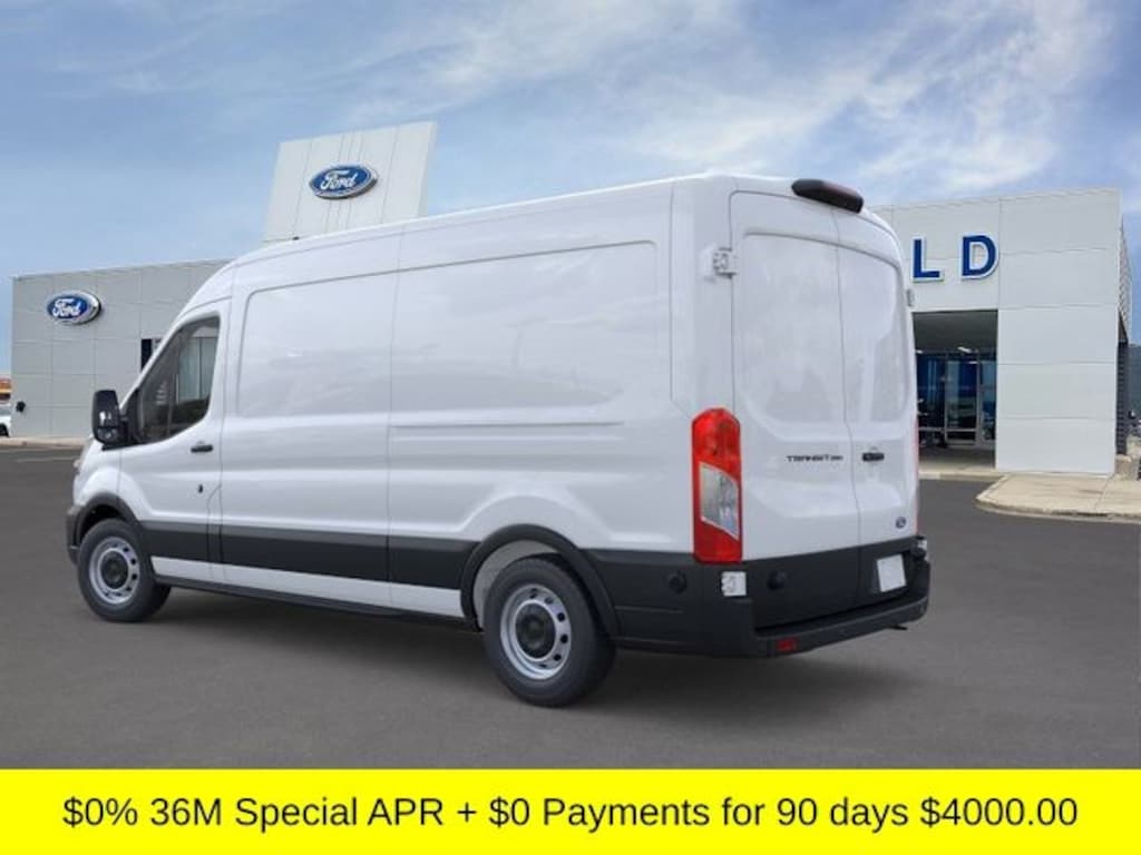 New 2026 Ford Transit-250 Cargo Base Van Medium Roof Van