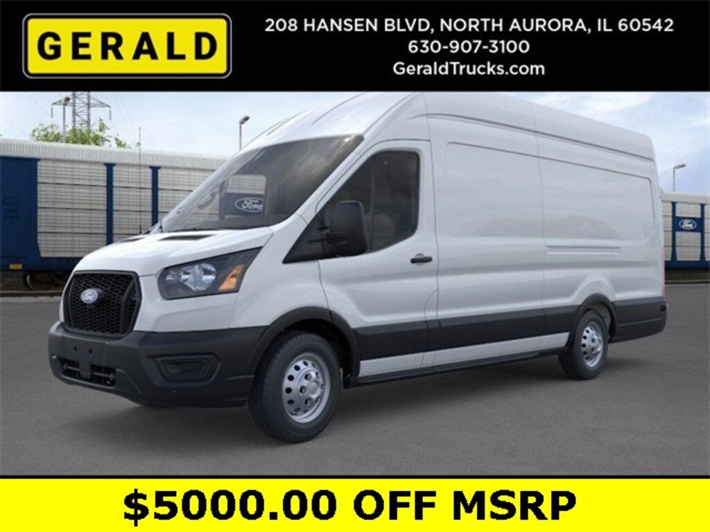 New 2026 Ford Transit-350 Cargo Base Van Cargo Extended