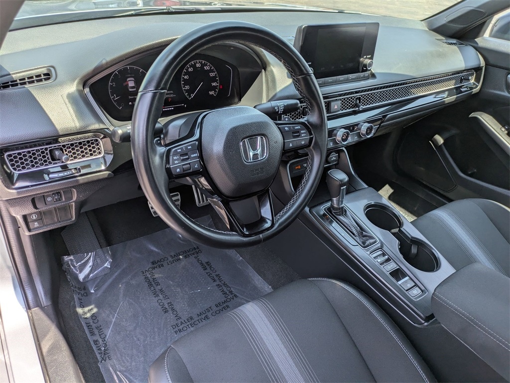 Used 2022 Honda Civic Sport with VIN 2HGFE2F54NH607422 for sale in North Aurora, IL