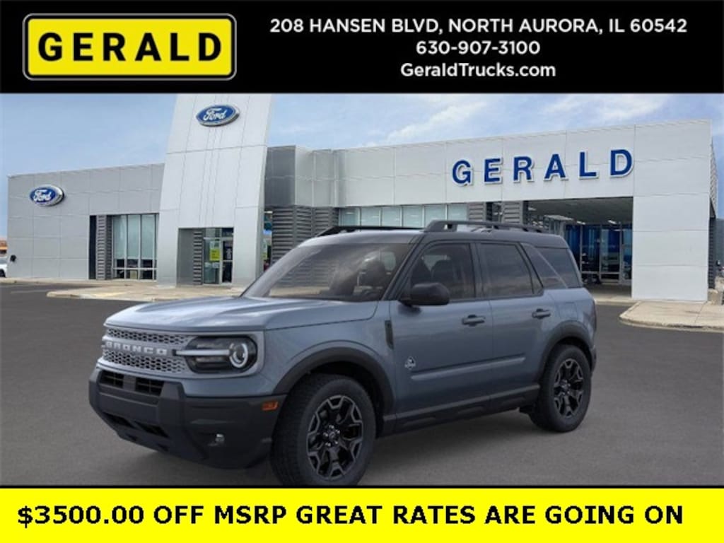 New 2025 Ford Bronco Sport Outer Banks SUV