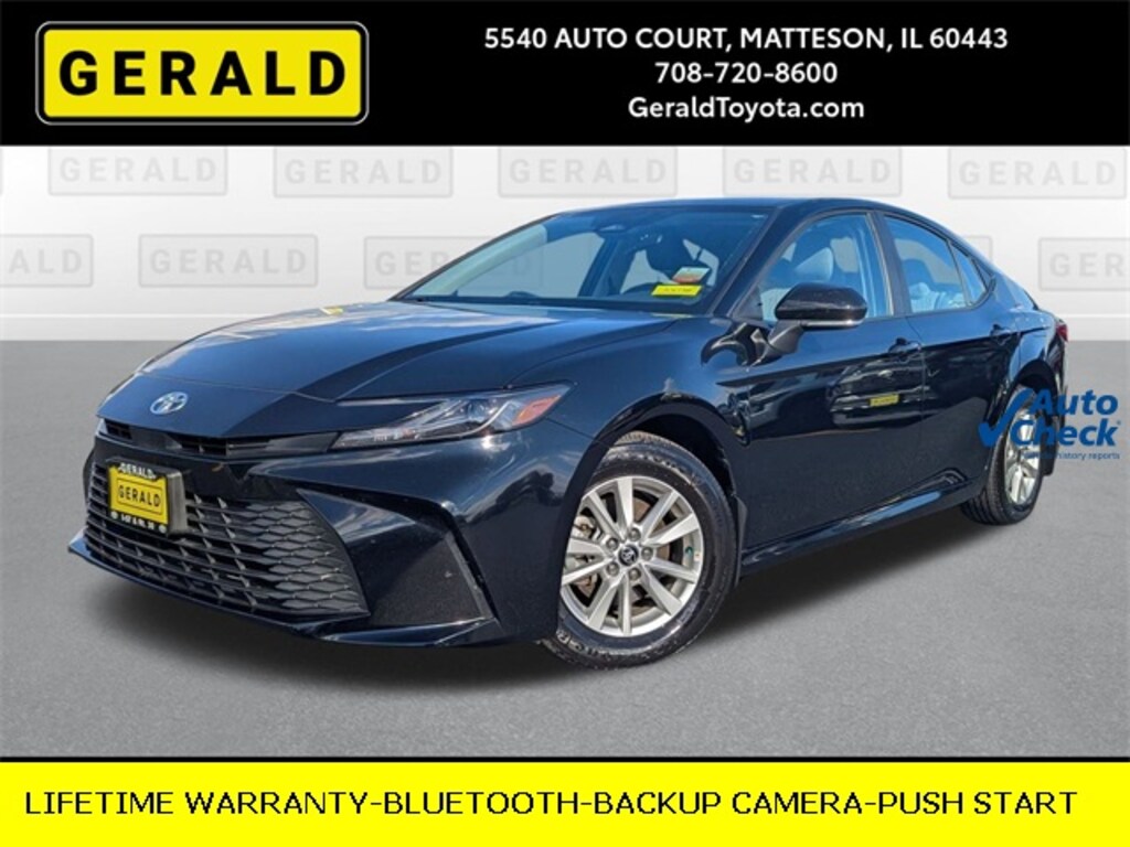 Certified 2025 Toyota Camry Sedan