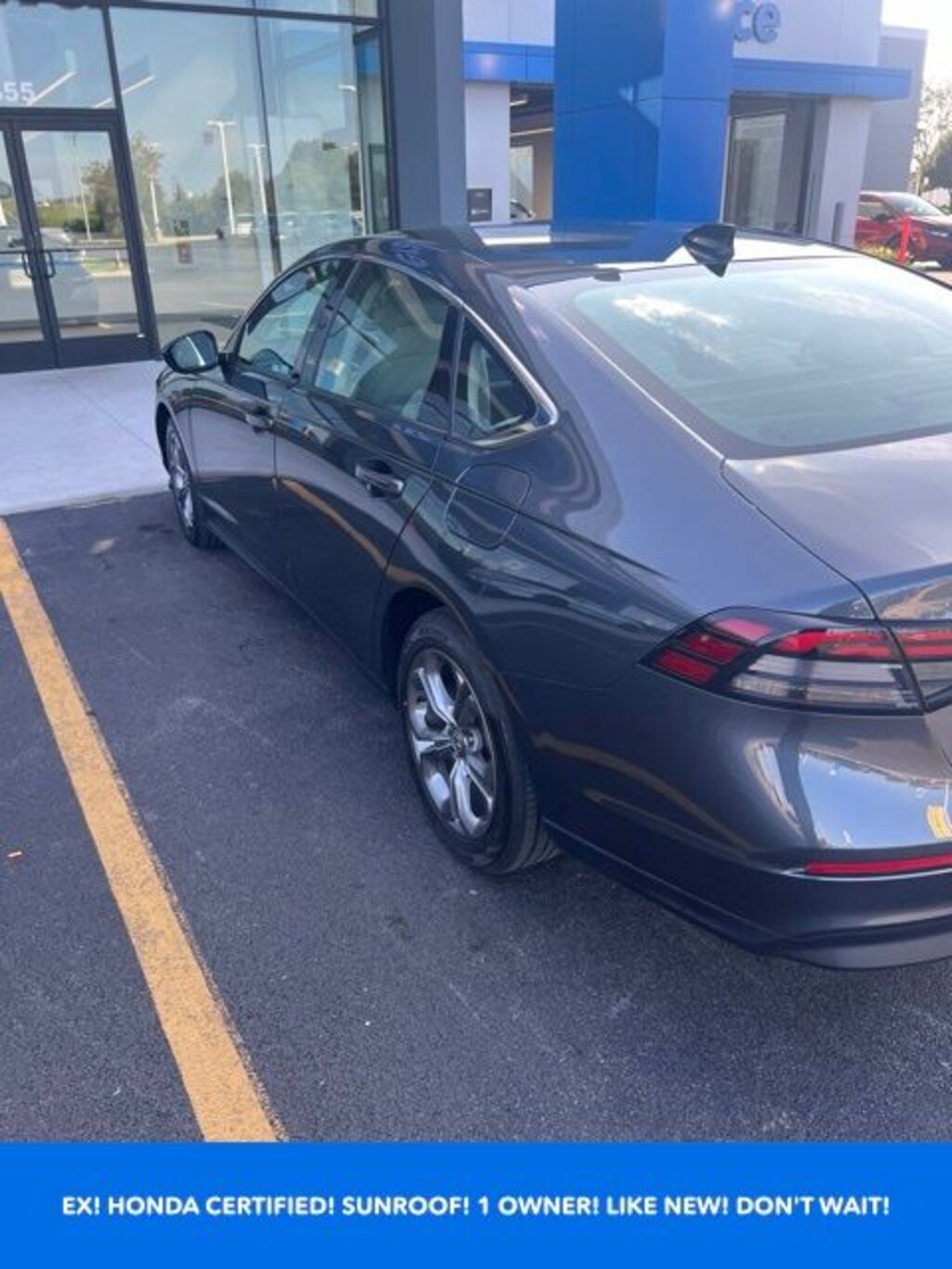 Certified 2024 Honda Accord EX Sedan