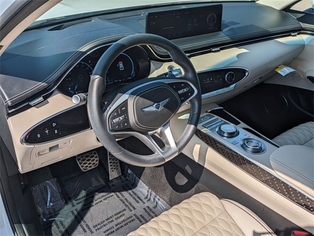 Certified 2023 GENESIS GV70 Sport with VIN KMUMCDTC2PU133560 for sale in North Aurora, IL