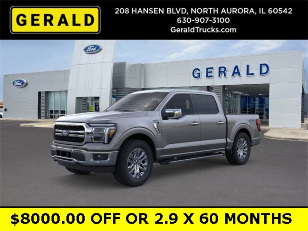 New 2025 Ford F-150 Lariat Truck SuperCrew Cab