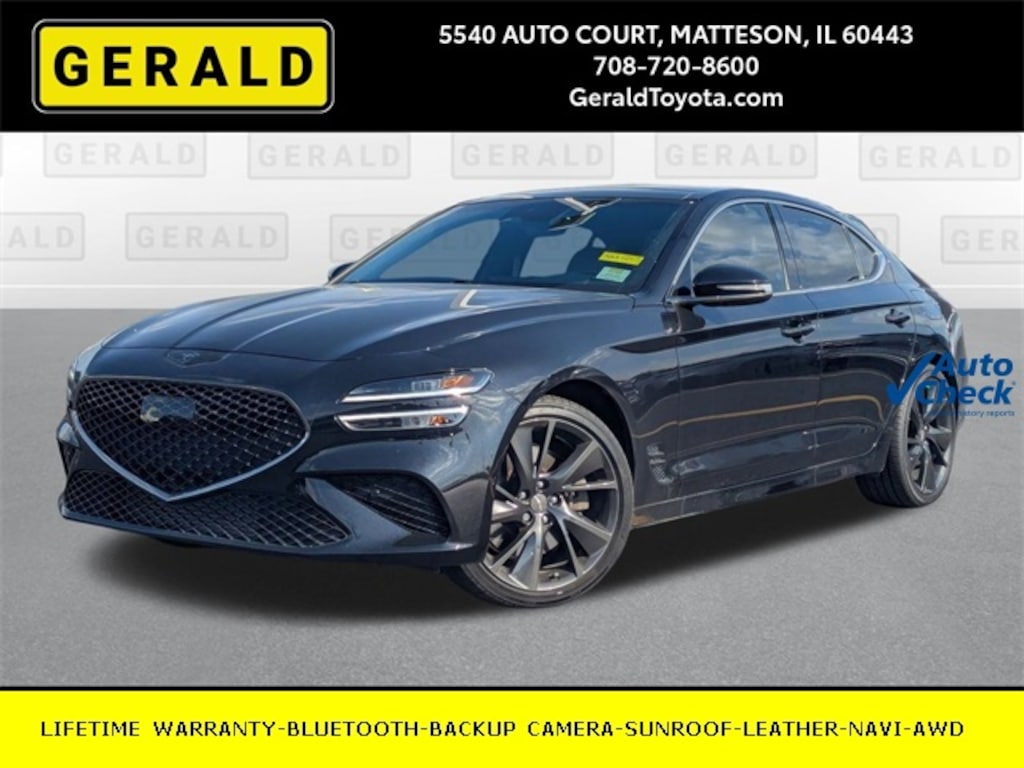 Used 2022 Genesis G70 3.3T Sedan