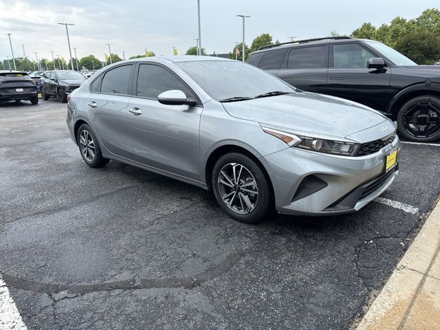Certified 2023 Kia Forte LXS with VIN 3KPF24AD7PE566493 for sale in North Aurora, IL