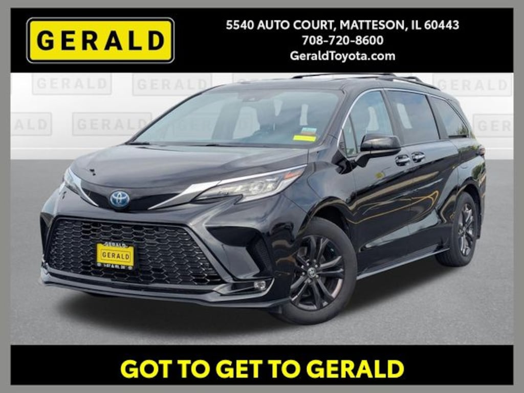 Certified 2024 Toyota Sienna XSE 7 Passenger Van Passenger Van