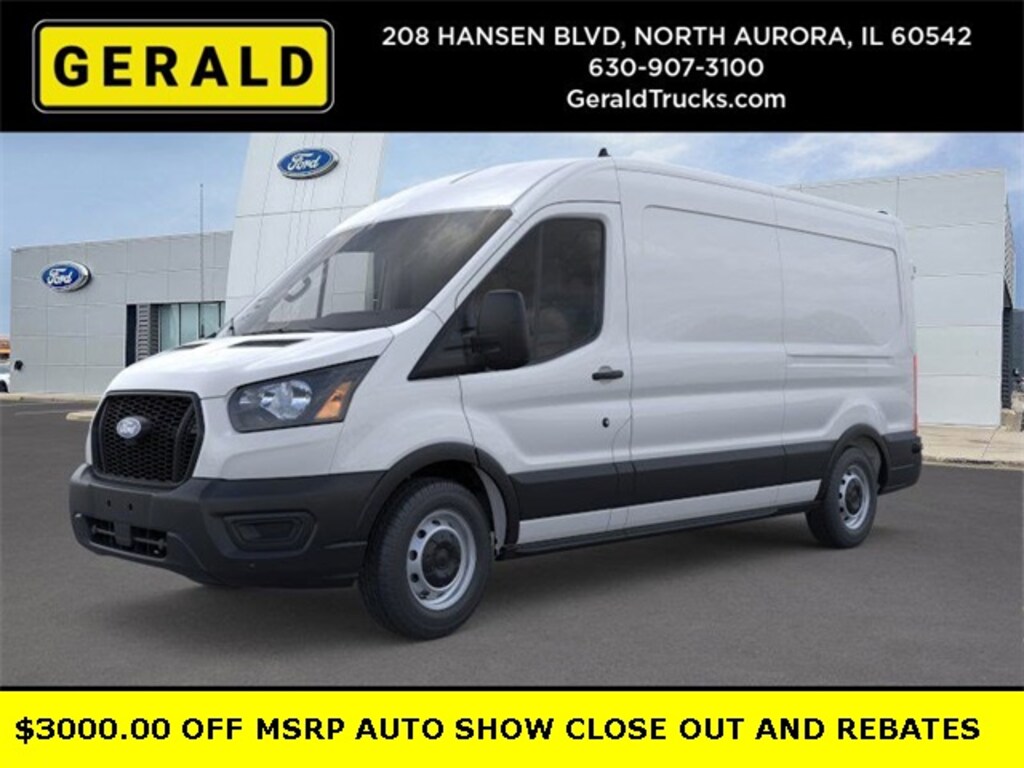 New 2026 Ford Transit-250 Cargo Base Van Medium Roof Van