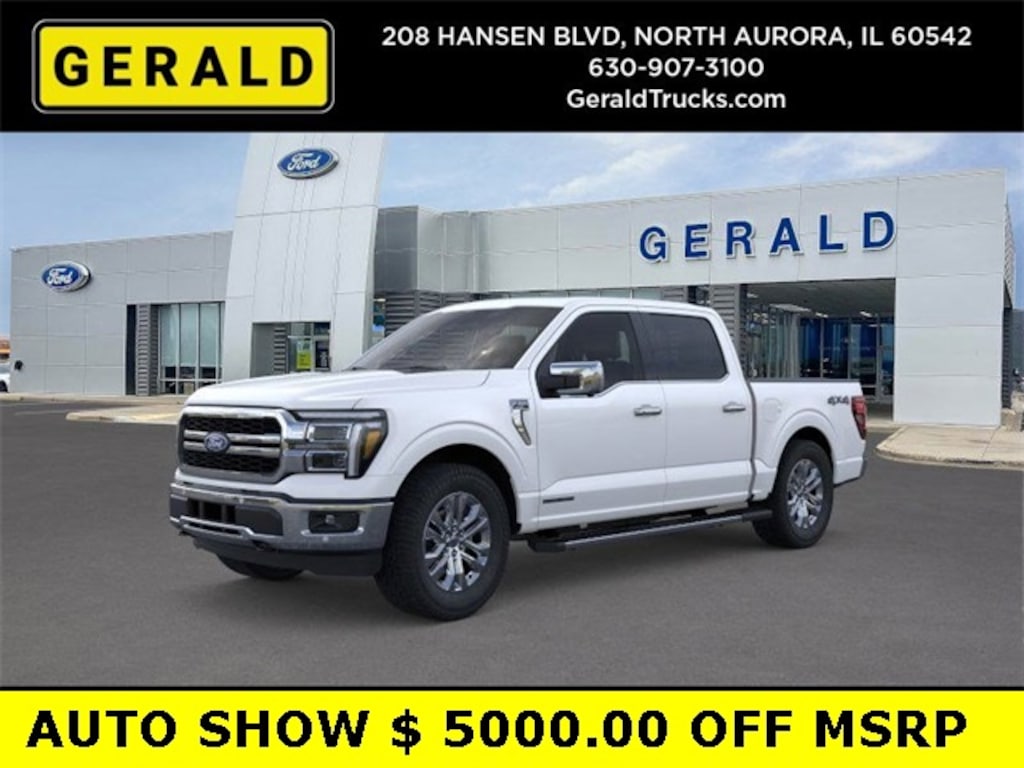 New 2025 Ford F-150 Lariat Truck SuperCrew Cab