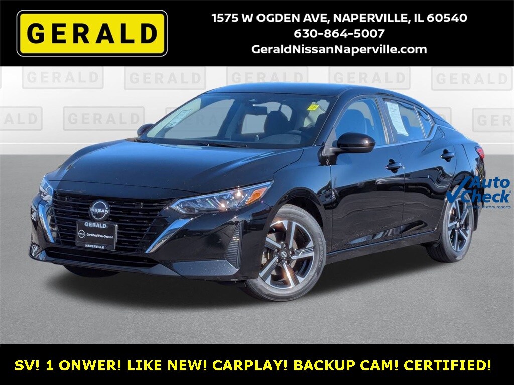 Certified 2024 Nissan Sentra SV Sedan