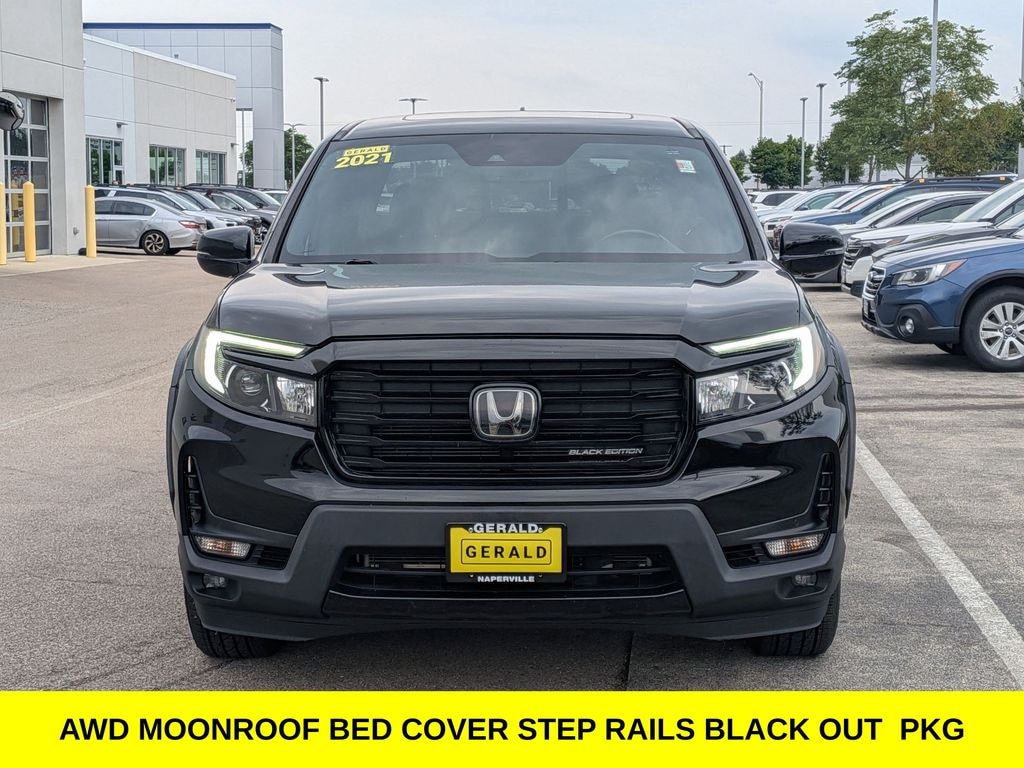 Used 2021 Honda Ridgeline Black Edition Truck Crew Cab