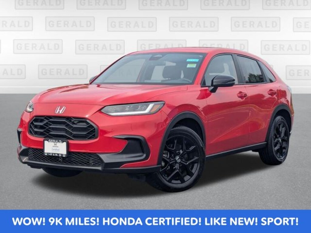 Certified 2025 Honda HR-V Sport SUV