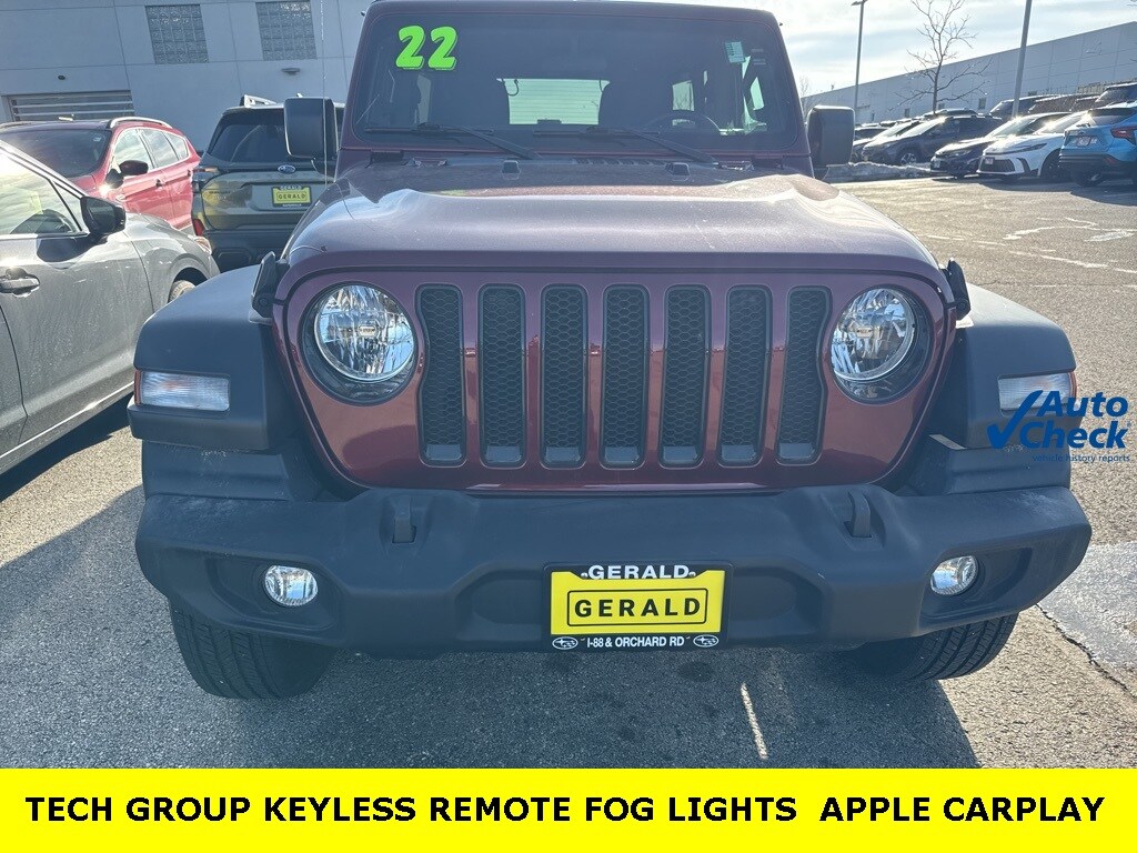 Used 2022 Jeep Wrangler Unlimited Sport SUV
