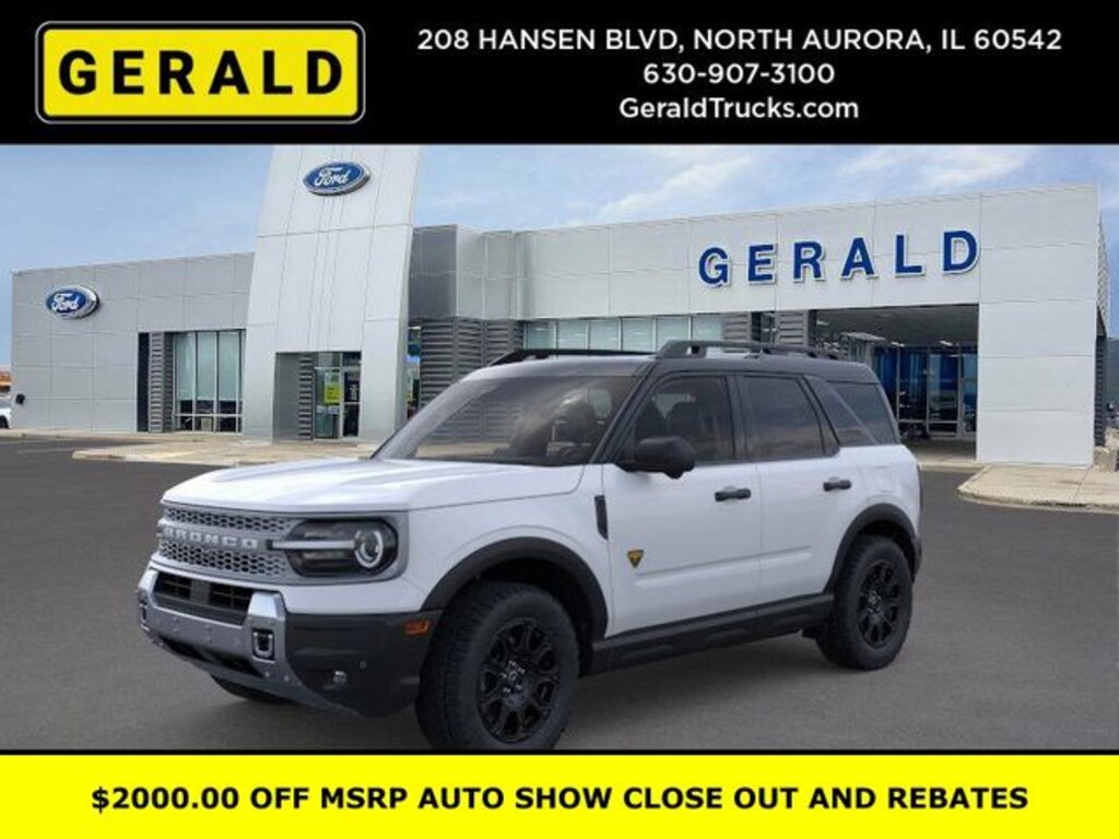 New 2026 Ford Bronco Sport Badlands SUV