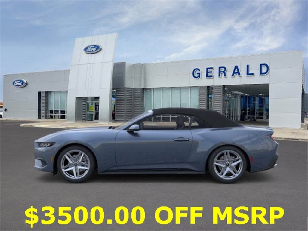 New 2025 Ford Mustang Ecoboost Premium Convertible